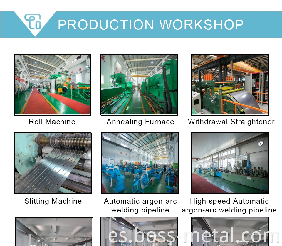 Plantas de procesamiento químico Tubo de titanio GR1 GR2 Industrias típicas TI